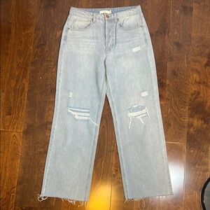 Tgla Distressed Light Blue Women's Jeans…Size 28